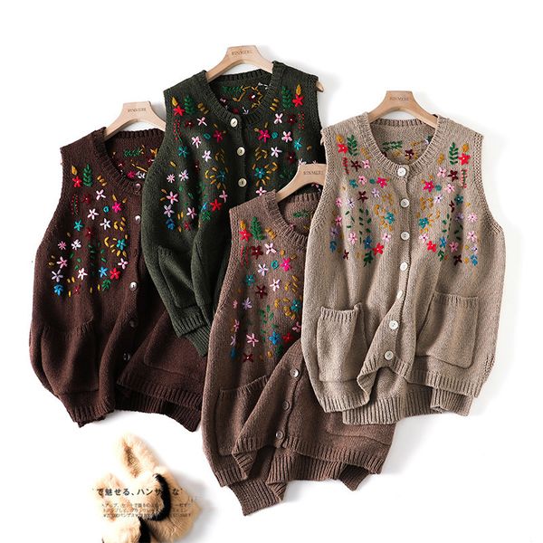 women's knits & tees lamtrip boutique handmade flower korean lady feminine sleeveless cardigan tank sweater ibe4, White
women's knits & tees lamtrip boutique handmade flower korean lady feminine sleeveless cardigan tank sweater ibe4, White