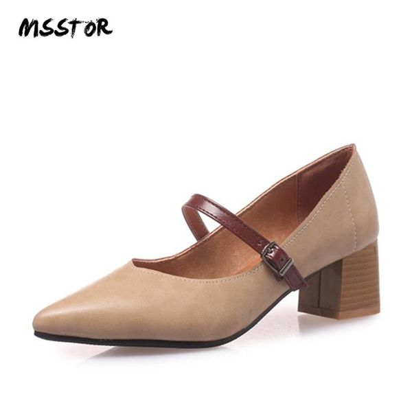 dress shoes msstor buckle strap pu plus size women black fashion office autumn spring ladies heels pointed toe pumps
dress shoes msstor buckle strap pu plus size women black fashion office autumn spring ladies heels pointed toe pumps