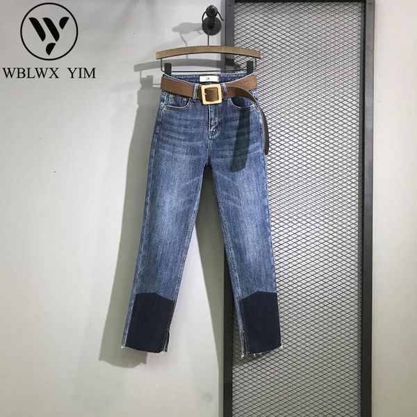 women's jeans high waist women patchwork denim straight pants fashion vintage female loose plus size washed stretch 2021, Blue
women's jeans high waist women patchwork denim straight pants fashion vintage female loose plus size washed stretch 2021, Blue