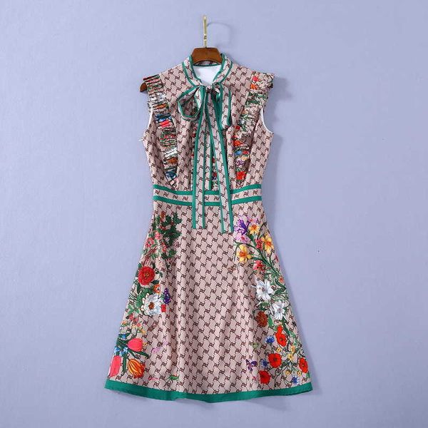 casual dresses european and american women's dress will see sleeveless black-collar styles floral border elegant print ckr2, Black;gray
casual dresses european and american women's dress will see sleeveless black-collar styles floral border elegant print ckr2, Black;gray