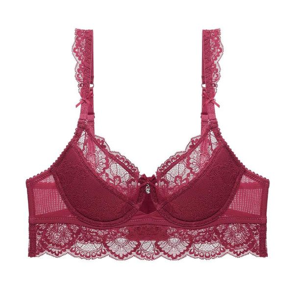 bras sets european and american thin cotton-style transparent lace women's underwear single-bra, Red;black
bras sets european and american thin cotton-style transparent lace women's underwear single-bra, Red;black