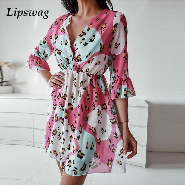 2021 spring summer loose ruffle mini dress female v neck flare sleeve party dress fashion women leopard print casual dresshigh quality, Black;gray
2021 spring summer loose ruffle mini dress female v neck flare sleeve party dress fashion women leopard print casual dresshigh quality, Black;gray
