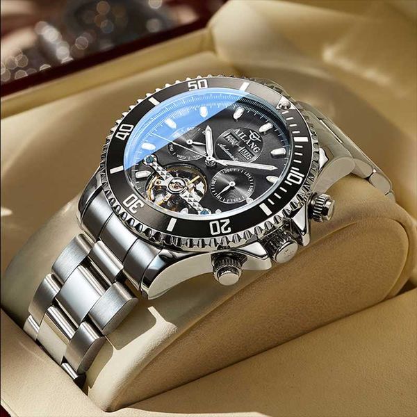 wristwatches ailang genuine multi-function men's watch hollow mechanical automatic luminous waterproof tide brand, Slivery;brown
wristwatches ailang genuine multi-function men's watch hollow mechanical automatic luminous waterproof tide brand, Slivery;brown