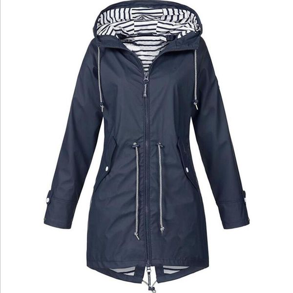 women's trench coats autumn solid color rain jacket coat outdoor hiking waterproof hooded raincoat fashion windproof long clothes, Tan;black
women's trench coats autumn solid color rain jacket coat outdoor hiking waterproof hooded raincoat fashion windproof long clothes, Tan;black