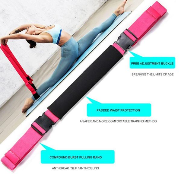 yoga strap stretch straps exercise physical therapy rally belt leg split band for dance, gymnastics stripes
yoga strap stretch straps exercise physical therapy rally belt leg split band for dance, gymnastics stripes