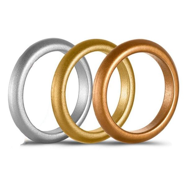 wedding rings 3mm grade gold silver silicone ring hypoallergenic crossfit flexible sports rubber finger for women men band, Slivery;golden
wedding rings 3mm grade gold silver silicone ring hypoallergenic crossfit flexible sports rubber finger for women men band, Slivery;golden