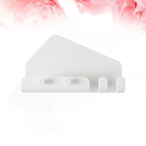 cell phone mounts & holders 2pcs sticky wall mounted stand holder multifunctional traceless charging shelf with 4 hooks for bathroom living 
cell phone mounts & holders 2pcs sticky wall mounted stand holder multifunctional traceless charging shelf with 4 hooks for bathroom living