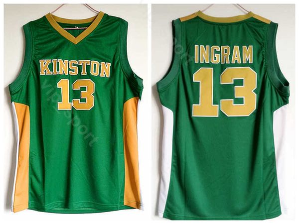 men brandon ingram jersey 13 green basketball high school kinston jerseys sport uniform pure cotton on, Black
men brandon ingram jersey 13 green basketball high school kinston jerseys sport uniform pure cotton on, Black
