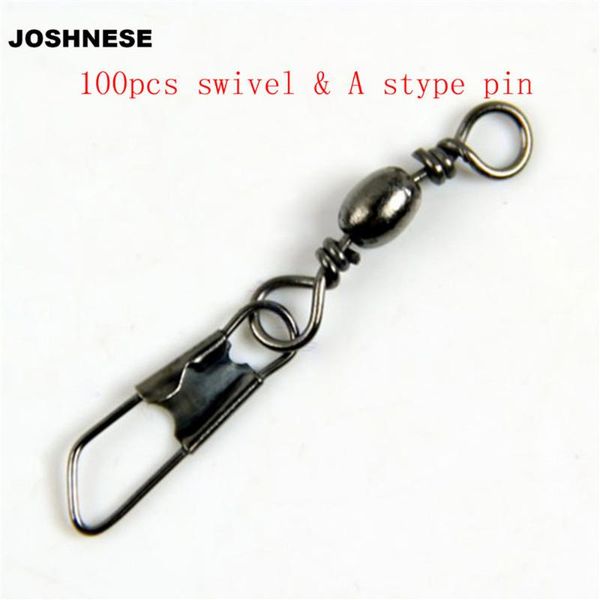 fishing hooks joshnese 100pcs/pack brass barrel swivels solid rings pin line connector with interlock snap tackle tool
fishing hooks joshnese 100pcs/pack brass barrel swivels solid rings pin line connector with interlock snap tackle tool