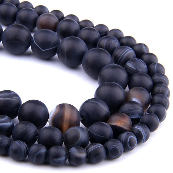 other 6 8 10 mm natural matte black stripes agates stone beads loose spacer for jewelry making bracelet diy
other 6 8 10 mm natural matte black stripes agates stone beads loose spacer for jewelry making bracelet diy