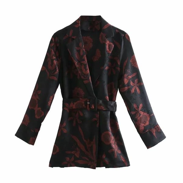 women floral printing sashes jacquard shirt female tailored collar long sleeve blouse casual lady loose blusas s8289 210430, White
women floral printing sashes jacquard shirt female tailored collar long sleeve blouse casual lady loose blusas s8289 210430, White