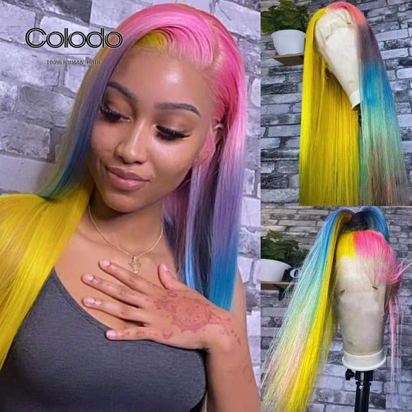 lace wigs colored human hair frontal yellow rainbow ombre wig transparent for women brazilian, Black;brown
lace wigs colored human hair frontal yellow rainbow ombre wig transparent for women brazilian, Black;brown