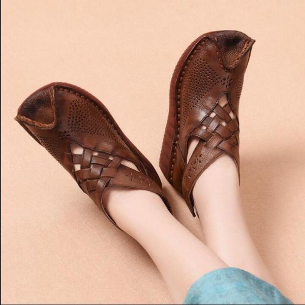 women's sandals 2021 summer genuine leather womens handmade wedge platform shoes casual sandal, Black
women's sandals 2021 summer genuine leather womens handmade wedge platform shoes casual sandal, Black