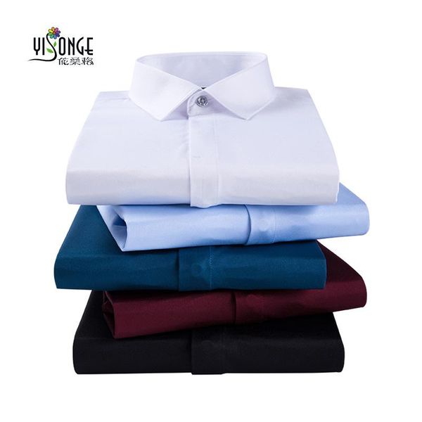 the spring 2021 men's clothing opening tooling business long-sleeved shirt men wash and wear elastic casual shirts, White;black
the spring 2021 men's clothing opening tooling business long-sleeved shirt men wash and wear elastic casual shirts, White;black
