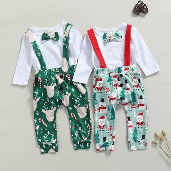 clothing sets baby christmas clothes long sleeves romper cartoon print suspender pants toddler girls boys xmas outfit, White
clothing sets baby christmas clothes long sleeves romper cartoon print suspender pants toddler girls boys xmas outfit, White