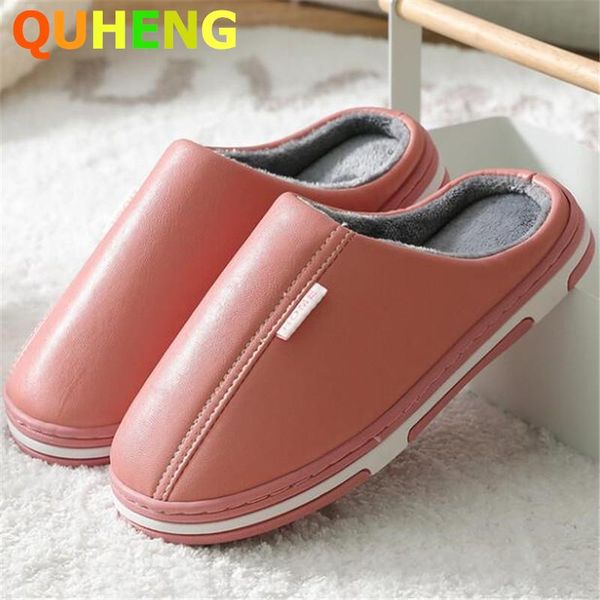 slippers pu leather women fashion indoor wooden floor home autumn winter anti-skid and waterproof cotton keep warm, Black
slippers pu leather women fashion indoor wooden floor home autumn winter anti-skid and waterproof cotton keep warm, Black