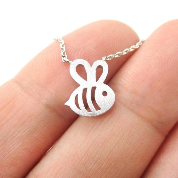 pendant necklaces 1pc fomous jewelry bumble bee necklace shaped cute insect charm long for women girls, Silver
pendant necklaces 1pc fomous jewelry bumble bee necklace shaped cute insect charm long for women girls, Silver