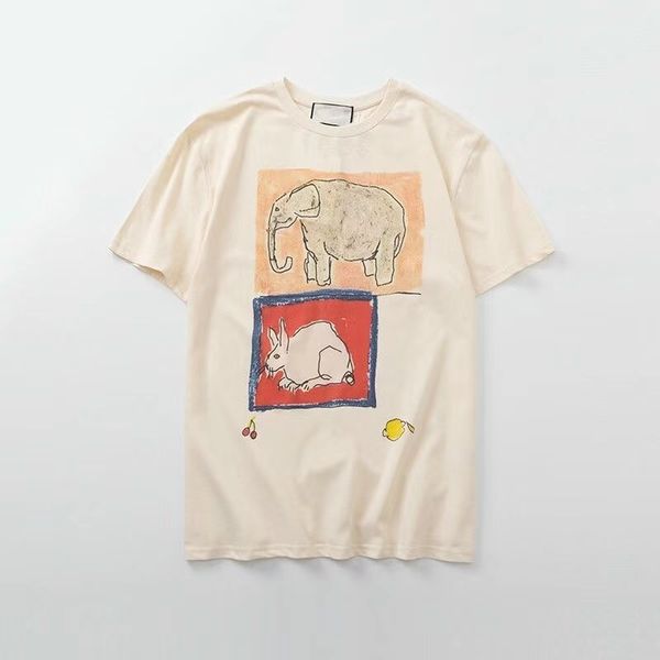 childlike graffiti animal letter printed spring/summer 2021 new loose couple wear, White
childlike graffiti animal letter printed spring/summer 2021 new loose couple wear, White