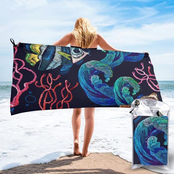 bath towel sea life shells tropical fishes thin absorbent soft for home travel camping swimming beach sport
bath towel sea life shells tropical fishes thin absorbent soft for home travel camping swimming beach sport