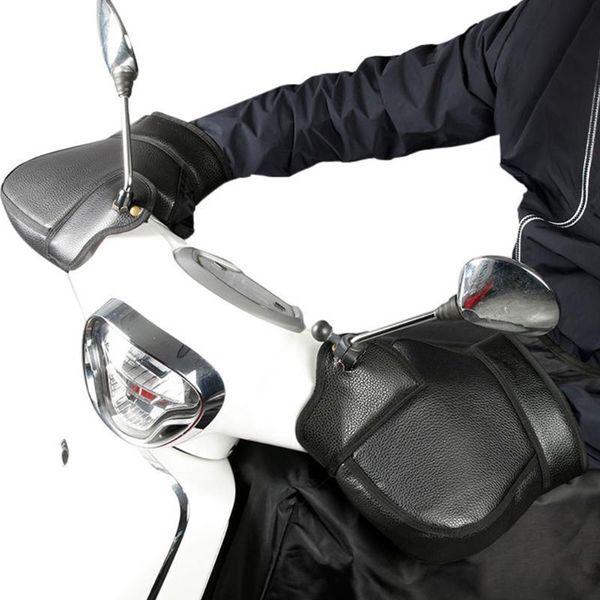 1pair universal handlebar mitts front pu leather waterproof riding winter warm motorcycle gloves protective anti cold windproof cycling, Black
1pair universal handlebar mitts front pu leather waterproof riding winter warm motorcycle gloves protective anti cold windproof cycling, Black