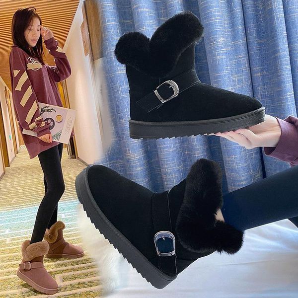 boots women's short size 36-40 winter plush warm comfortable, snow fashionable thickened shoes, Black
boots women's short size 36-40 winter plush warm comfortable, snow fashionable thickened shoes, Black