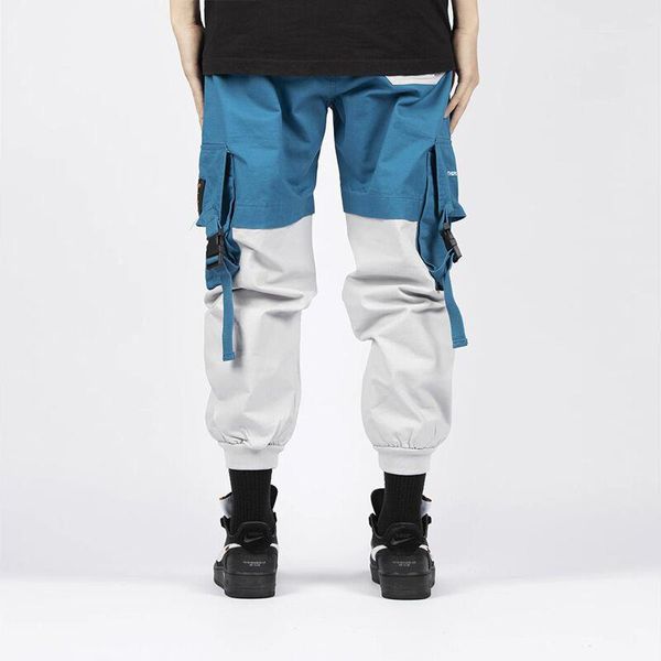 men's pants 2021 spring summer mid waist mens jogger trousers fashion patchwork pockets cargo men casual sports elasticity harem, Black
men's pants 2021 spring summer mid waist mens jogger trousers fashion patchwork pockets cargo men casual sports elasticity harem, Black