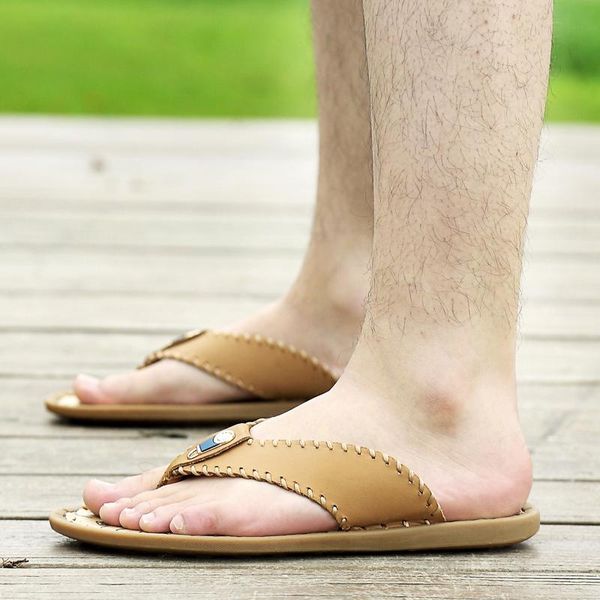 slippers soft flip flops men sandals cozy summer man flop shoes men's leather hombre home slipper fashion, Black
slippers soft flip flops men sandals cozy summer man flop shoes men's leather hombre home slipper fashion, Black