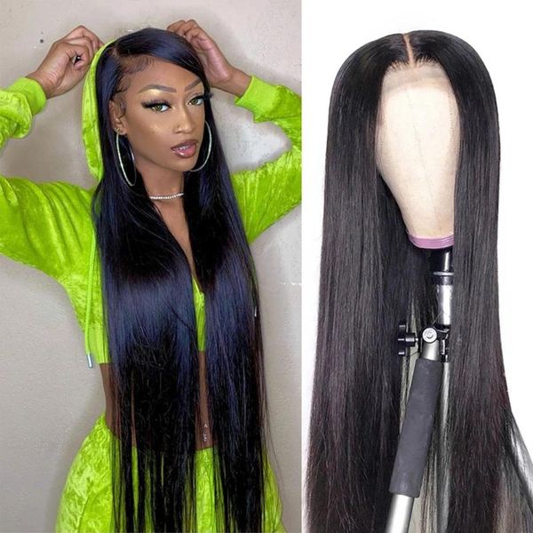 lace wigs raw straight front closure human hair for women 30 inch 13x1 remy 150% 13x4 frontal, Black;brown
lace wigs raw straight front closure human hair for women 30 inch 13x1 remy 150% 13x4 frontal, Black;brown
