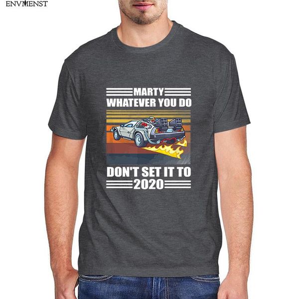 men's t-shirts marty whatever happens don't ever go to 2021 you do set it men shirt short sleeve funny tee, White;black
men's t-shirts marty whatever happens don't ever go to 2021 you do set it men shirt short sleeve funny tee, White;black