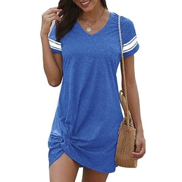 casual dresses shirt dress women mini shorts summer fashion v-neck short sleeve contrast color kink daily sundress, Black;gray
casual dresses shirt dress women mini shorts summer fashion v-neck short sleeve contrast color kink daily sundress, Black;gray
