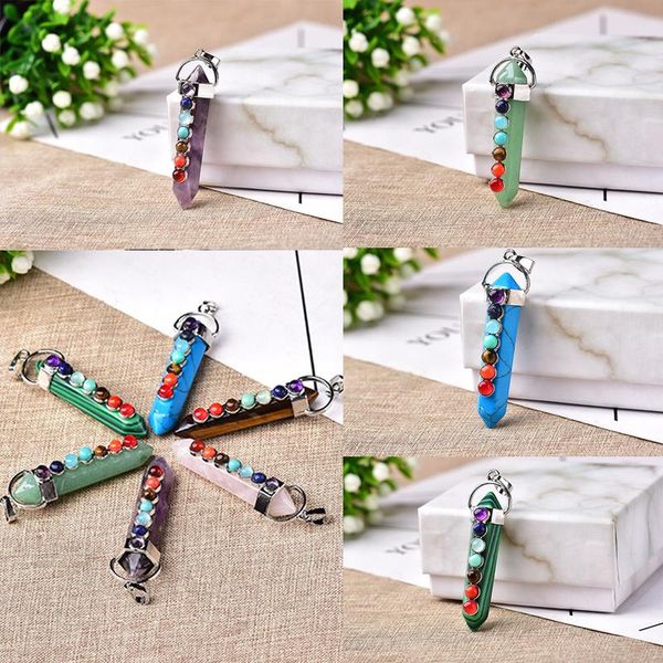 decorative objects & figurines wholesale natural crystal seven chakra necklace energy jewelry pendant reiki health amulet for girl boy woman
decorative objects & figurines wholesale natural crystal seven chakra necklace energy jewelry pendant reiki health amulet for girl boy woman