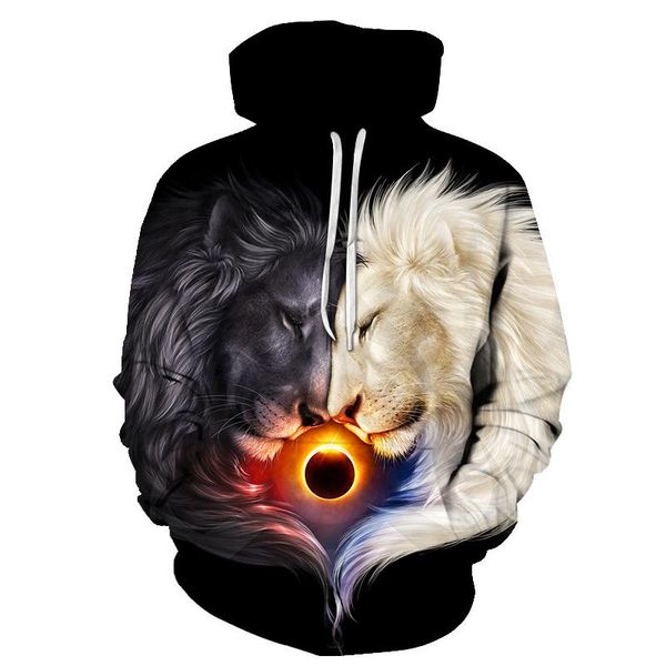 women's hoodies & sweatshirts kpop flame lion hoodie men's animal clothing funny sweatshirt 3d print sportswear autumn winter jack, Black
women's hoodies & sweatshirts kpop flame lion hoodie men's animal clothing funny sweatshirt 3d print sportswear autumn winter jack, Black