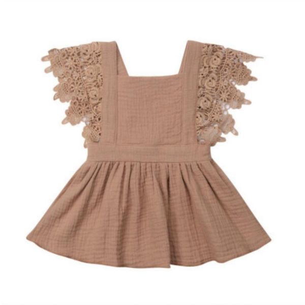 girl's dresses baywell summer born baby girls lace sleeve dress cotton linen overall back tie infant princess cute sweet 0-4t, Red;yellow
girl's dresses baywell summer born baby girls lace sleeve dress cotton linen overall back tie infant princess cute sweet 0-4t, Red;yellow