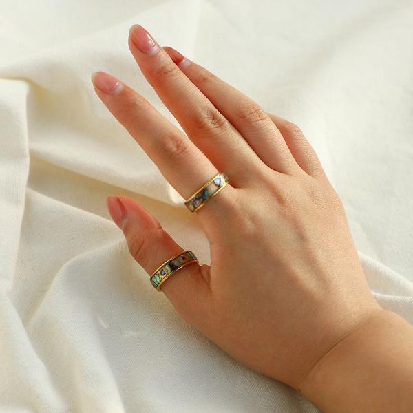 wedding rings 2021colorful fashion stacking band ring metal for women party jewelry accessories, Slivery;golden
wedding rings 2021colorful fashion stacking band ring metal for women party jewelry accessories, Slivery;golden