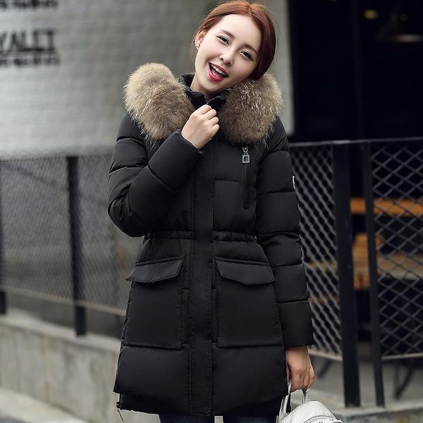 women's down & parkas fashion winter jacket women cotton padded thick female parka warm long jackets ladies overcoat, Black
women's down & parkas fashion winter jacket women cotton padded thick female parka warm long jackets ladies overcoat, Black