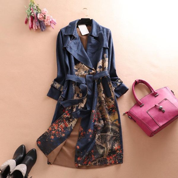 women's trench coats coat for women windbreaker printed floral long suede female autumn sleeve plus size 3xl, Tan;black
women's trench coats coat for women windbreaker printed floral long suede female autumn sleeve plus size 3xl, Tan;black
