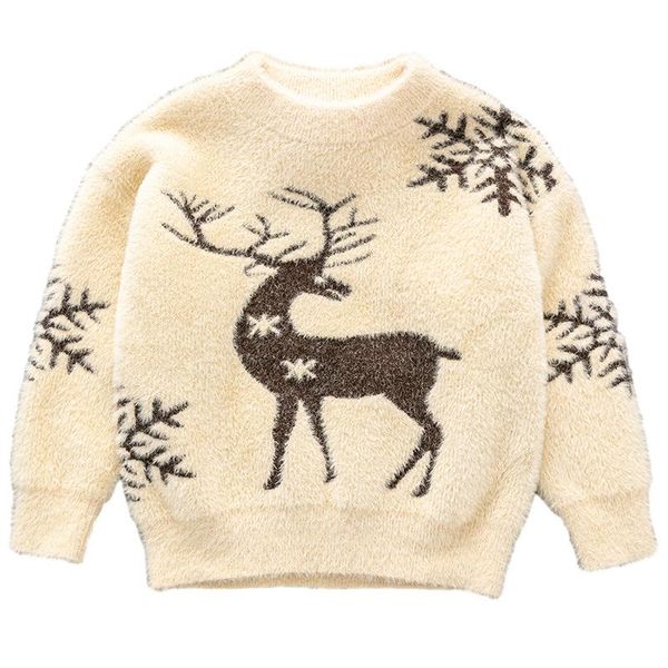 pullover 2021 autumn baby boys girls warm long sleeve sweaters children clothes elk print kids sweater winter knitting coat, Blue
pullover 2021 autumn baby boys girls warm long sleeve sweaters children clothes elk print kids sweater winter knitting coat, Blue