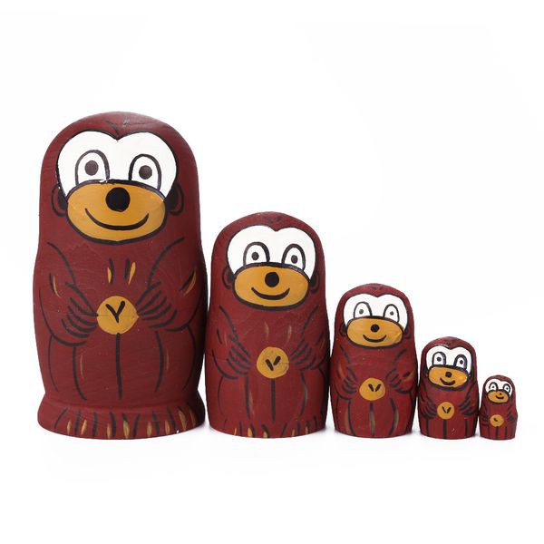 Russian Nesting Dolls 5 Layer Matryoshka Doll Home Decor Handmade Crafts Desktop Ornament for Xmas Gifts New Year Best Wishes#38
Russian Nesting Dolls 5 Layer Matryoshka Doll Home Decor Handmade Crafts Desktop Ornament for Xmas Gifts New Year Best Wishes#38