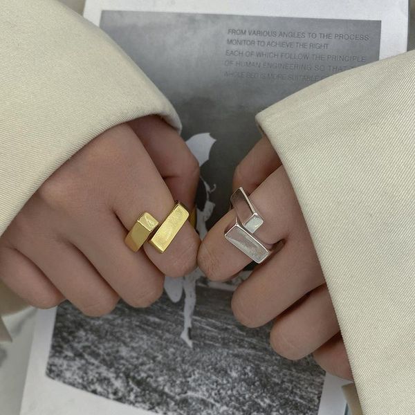cluster rings double-layer geometric ring female women retro simple korean fashion index finger, Golden;silver
cluster rings double-layer geometric ring female women retro simple korean fashion index finger, Golden;silver