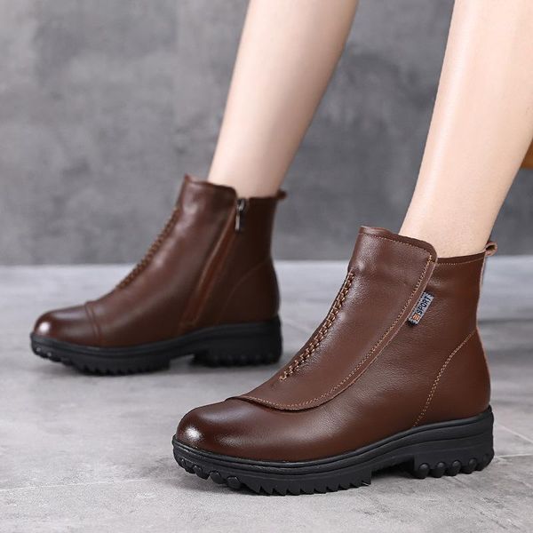 boots gktinoo women snow natural fur genuine leather ankle winter thick wool comfortable flat shoes1, Black
boots gktinoo women snow natural fur genuine leather ankle winter thick wool comfortable flat shoes1, Black