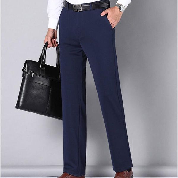 men's pants 2021 thin solid color smart casual business slim fit stretch trouser 5 colors quality formal breathable trousers, Black
men's pants 2021 thin solid color smart casual business slim fit stretch trouser 5 colors quality formal breathable trousers, Black
