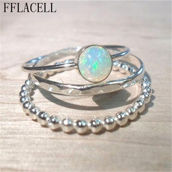 wedding rings fflacell fashion luxury irregular metal three-piece set opal ring men's and women's party engagement jewelry gift, Slivery;golden
wedding rings fflacell fashion luxury irregular metal three-piece set opal ring men's and women's party engagement jewelry gift, Slivery;golden