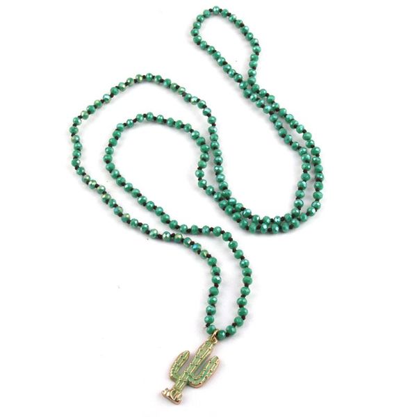 pendant necklaces fashion bohemian tribal jewelry mini green crystal glass knotted epoxy cactus charm, Silver
pendant necklaces fashion bohemian tribal jewelry mini green crystal glass knotted epoxy cactus charm, Silver