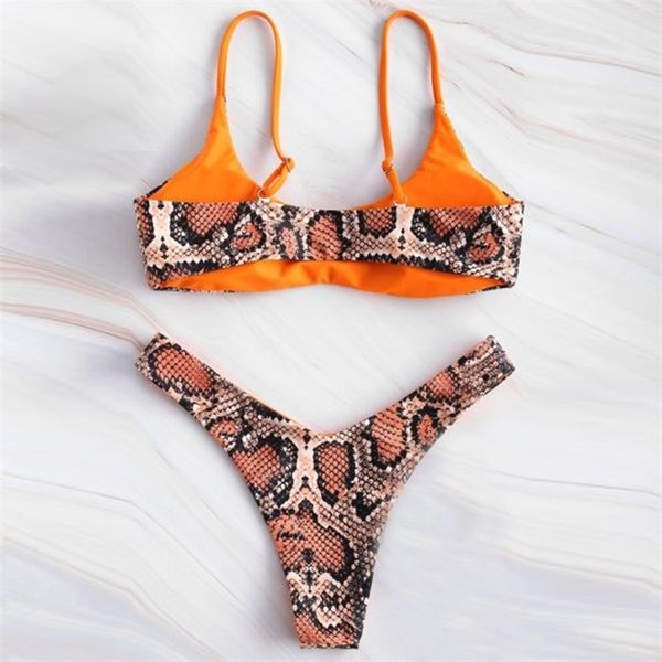 women bikini set push up female swimsuit snakeskin print swimwear swim separate two piece brazilian bathing suit, White;black
women bikini set push up female swimsuit snakeskin print swimwear swim separate two piece brazilian bathing suit, White;black