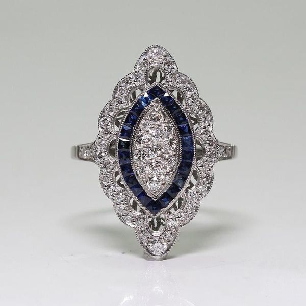 cluster rings s925 sterling silver diamond ring z sapphire jewelry engagement anillos de bizuteria for women bague 925, Golden;silver
cluster rings s925 sterling silver diamond ring z sapphire jewelry engagement anillos de bizuteria for women bague 925, Golden;silver