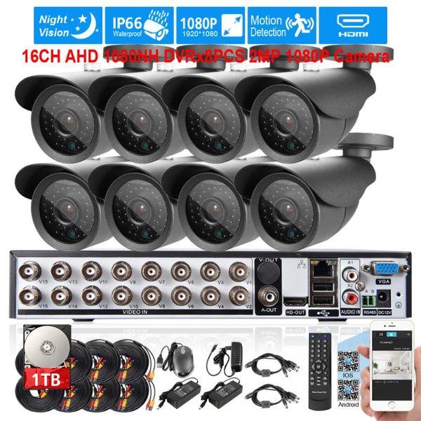 16channel ahd 1080p dvr 8pcs 2.0mp camera security video surveillance cctv system waterproof 30m ir night vision kit systems
16channel ahd 1080p dvr 8pcs 2.0mp camera security video surveillance cctv system waterproof 30m ir night vision kit systems