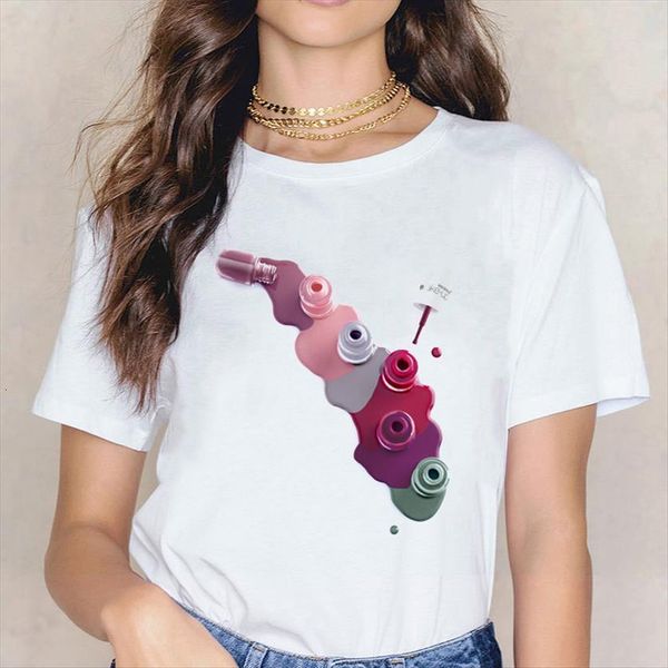 summer fashion graphic 3d womens t shirts finger nail paint color cute printed female tee shirt ladies clothes, White
summer fashion graphic 3d womens t shirts finger nail paint color cute printed female tee shirt ladies clothes, White