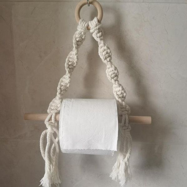 towel racks woven cotton rope decor bathroom macrame wall hanging rack toilet paper holder tapestry storage
towel racks woven cotton rope decor bathroom macrame wall hanging rack toilet paper holder tapestry storage