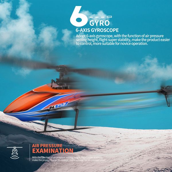 wltoys xks k127 rc helicopter remote control helicopter for beginners 6-axis gyro single blade rc aircraft rc plane 4ch rtf
wltoys xks k127 rc helicopter remote control helicopter for beginners 6-axis gyro single blade rc aircraft rc plane 4ch rtf