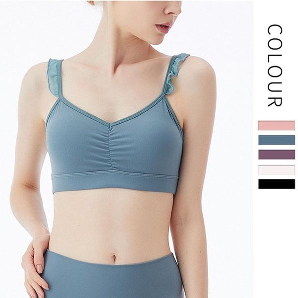 women sports yoga bra gym fitness padded gather workout running push up breathable shockproof girls vest sportswear outfit
women sports yoga bra gym fitness padded gather workout running push up breathable shockproof girls vest sportswear outfit